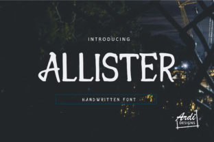 Allister Font: A Friendly Typeface for Small Businesses