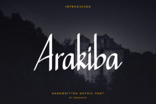 Arakiba: A Playful Script for Modern Branding