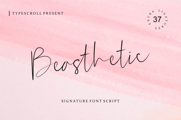 Beasthetic: A Handwritten Font for Creative Makers