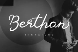 Berthan: A Classy Handwritten Font for Business