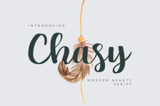 Chasy: A Stylish Script Font for Creative Projects