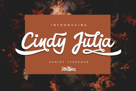 Cindy Julia: A Flowing Script for Creative Projects