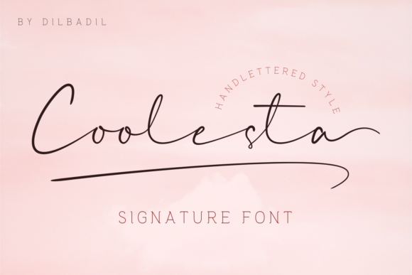 Coolesta: A Stylish Font for Modern Campaigns