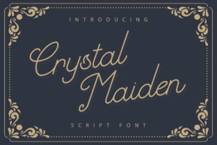 Crystal Maiden: A Font for Elegant Business