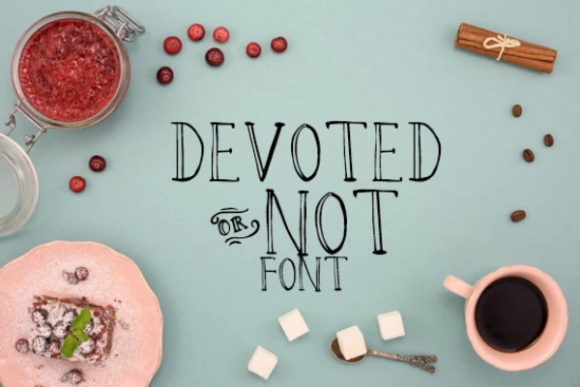 Devoted: A Luxurious Serif Font