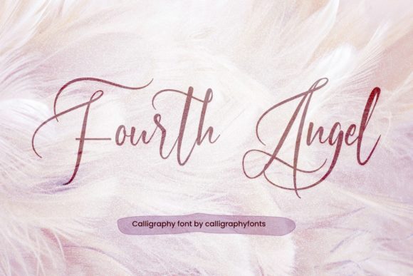 Fourth Angel: A Graceful Script Font