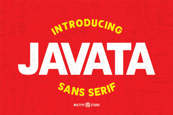 Javata: A Modern Sans Serif Font
