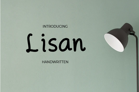 Lisan: A Stylish Handwritten Font