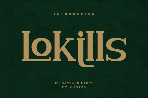 Lokills: A Bold Serif for Real-World Design