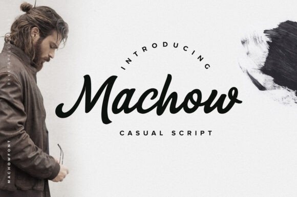 Machow: A Handwritten Font for Elegant Design