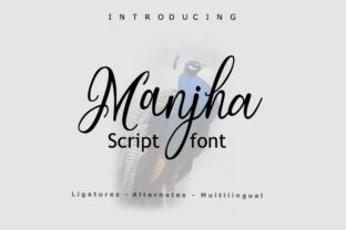 Manjha: A Stylish Script Font for Modern Marketing