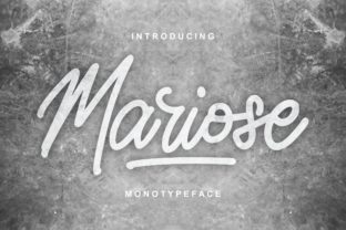 Mariose: A Magical Handwritten Font