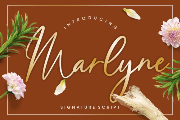 Marlyne: A Script Font for Real Design Work
