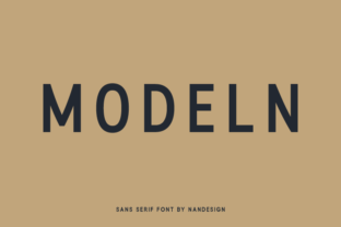 Modeln: A Friendly Font for Web Design