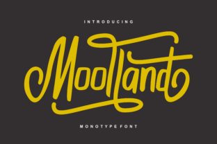 Moolland: A Beautiful Script Font