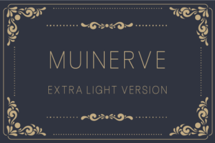 Muinerve Extra Light Font