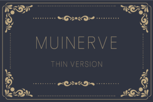 Muinerve Thin: A Modern Sans Serif
