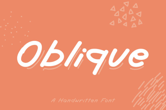 Oblique: A Font of Elegance