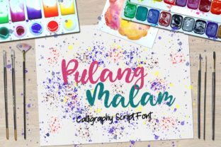 Pulang Malam: A Script Font for Web Design