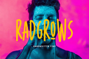 Radgrows: A Friendly Font for Creative Campaigns