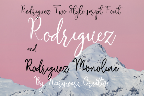 Rodriguez: A Font That Flows With Your Campaign