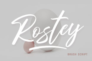 Rostey: A Stylish Script Font for Digital Marketing