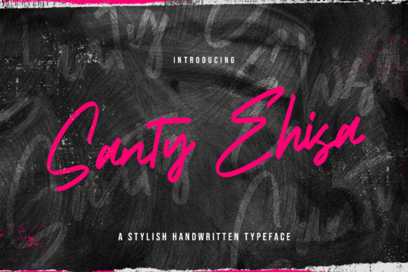 Santy Ehisa Font Review