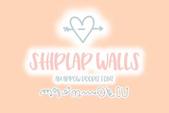 Shiplap Walls Font for Editorial Design