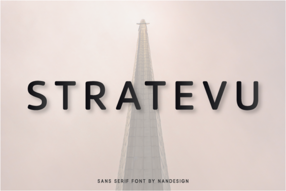 Stratevu: A Font for Business Brilliance