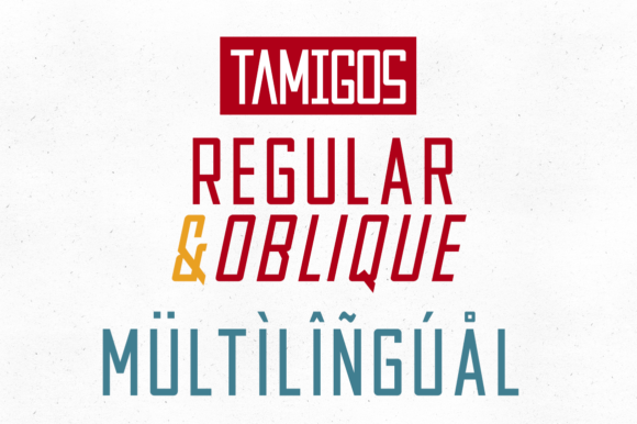 Tamigos: A Charming Sans Serif for Creative Projects