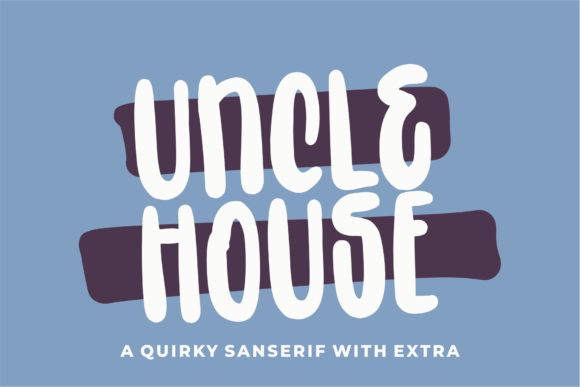 Uncle House: A Quirky Font for Creative Makers