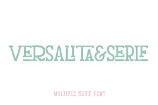 Versalita Serif: Elegant Font for Web Design