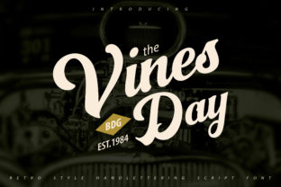Vinesday Font for Professional Branding