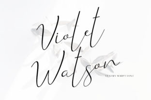 Violet Watson: A Handwritten Font for Creative Makers
